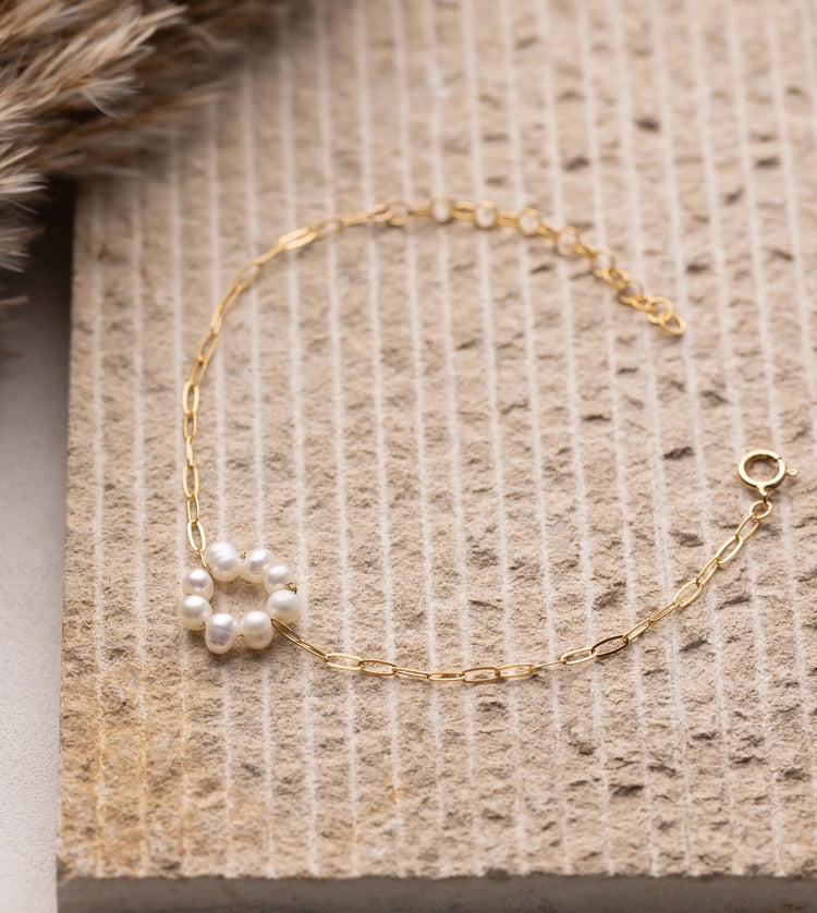 Bracelet élégant en perle d'eau douce