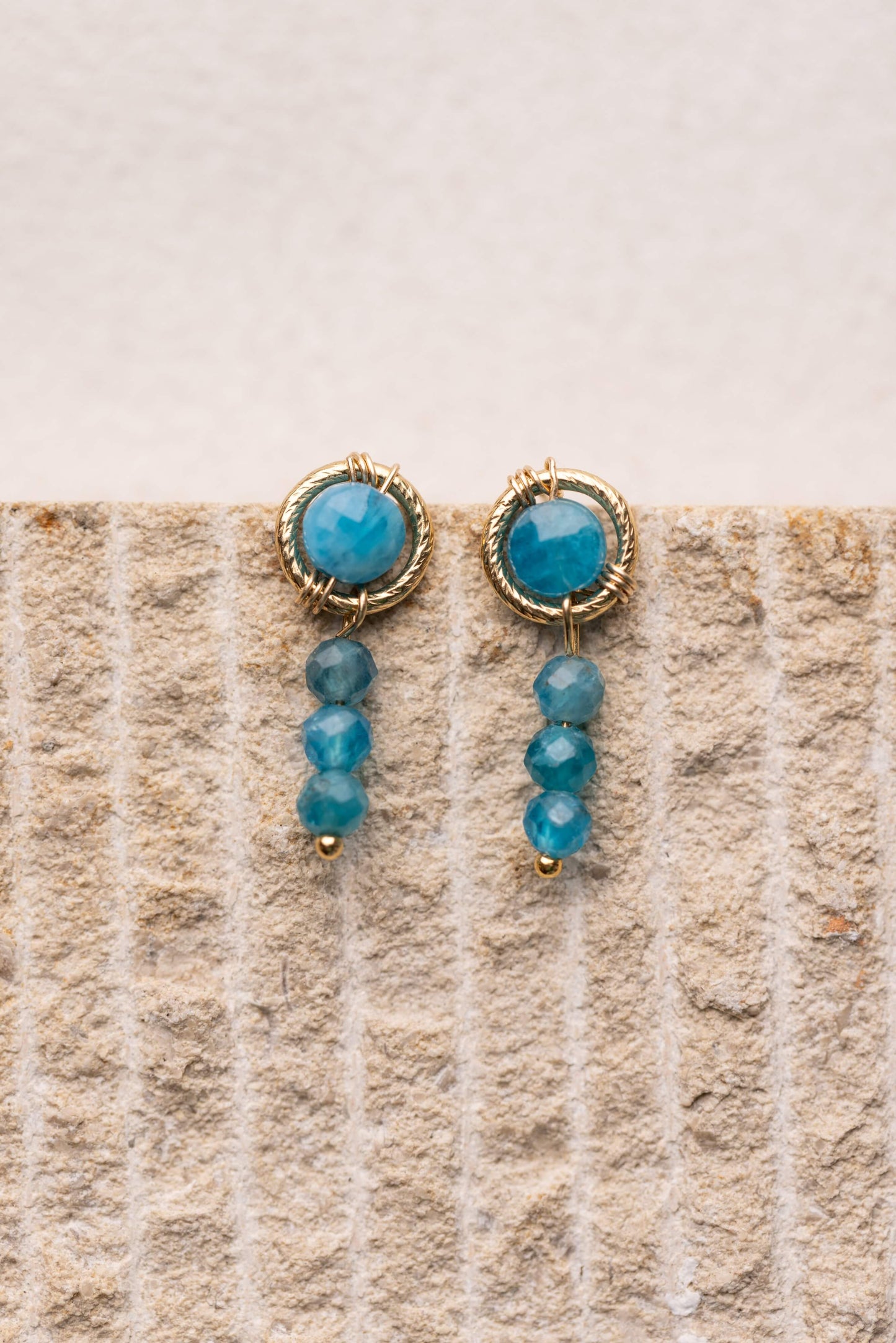 Boucles d'oreilles Blue Lagoon