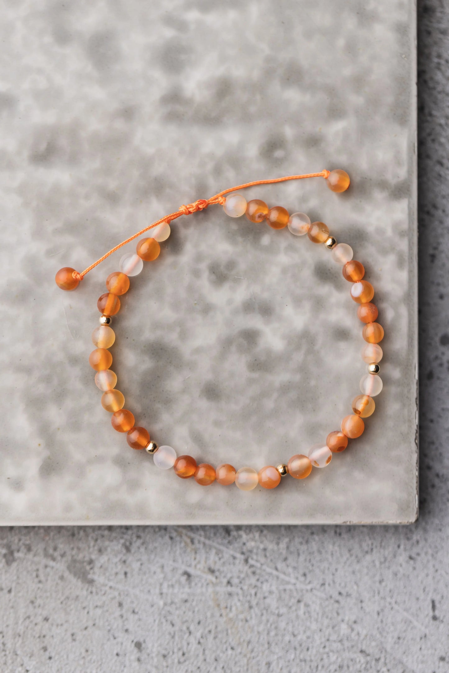 Bracelet ajustable 4mm d.or.é.mi