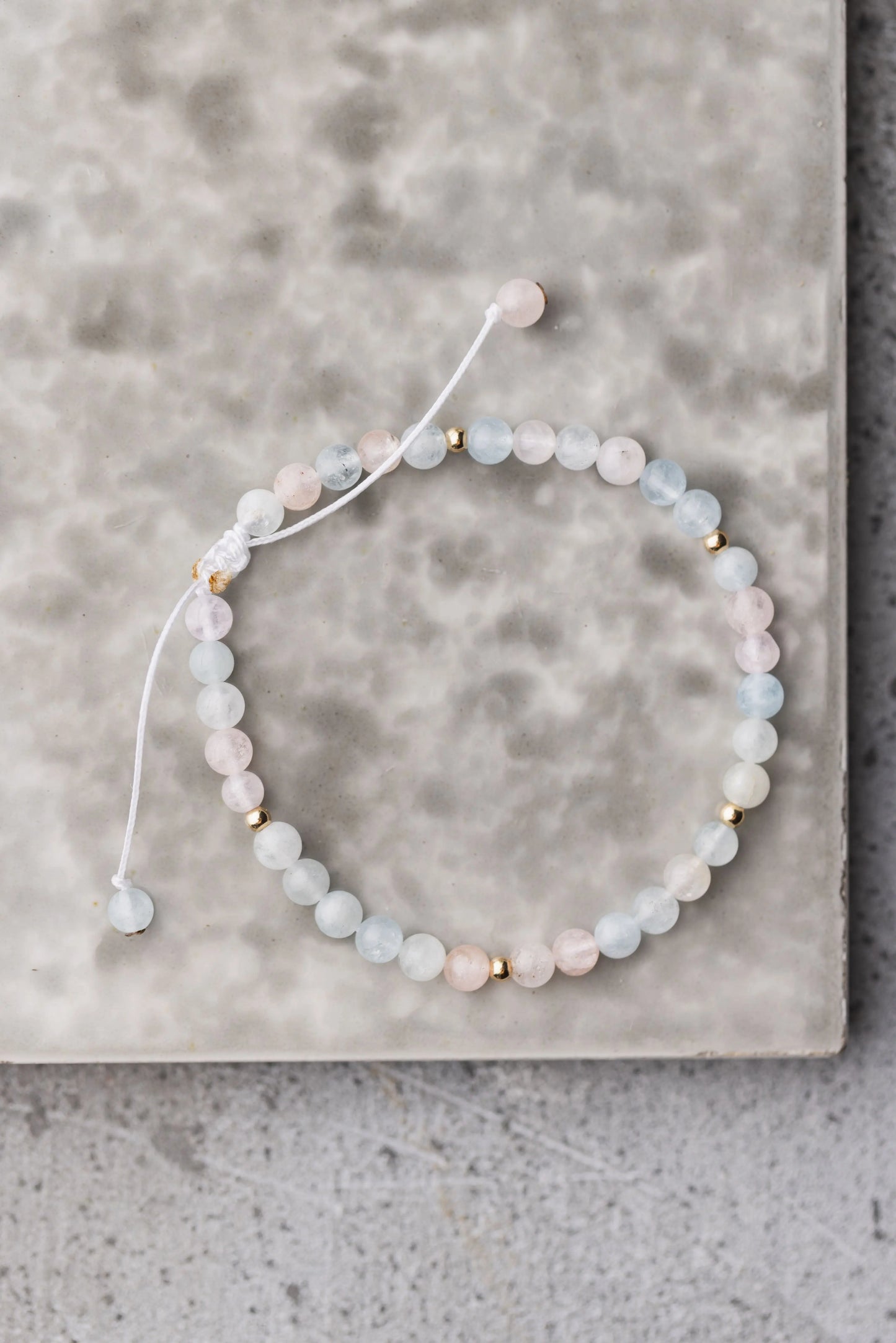 Bracelet ajustable 4mm d.or.é.mi