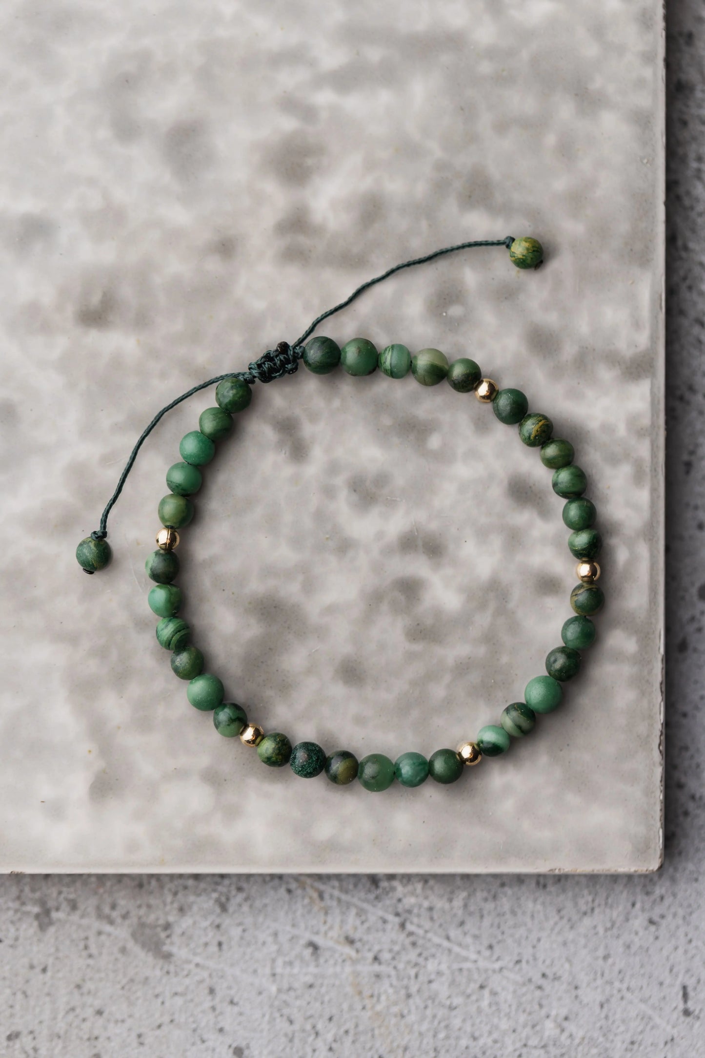 Bracelet ajustable 4mm d.or.é.mi