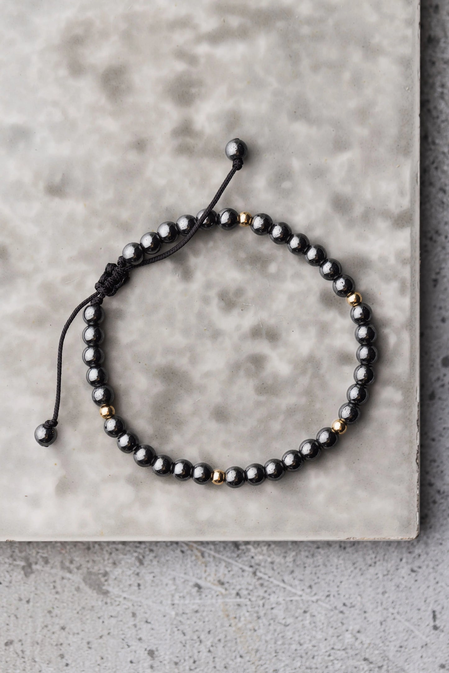 Bracelet ajustable 4mm d.or.é.mi