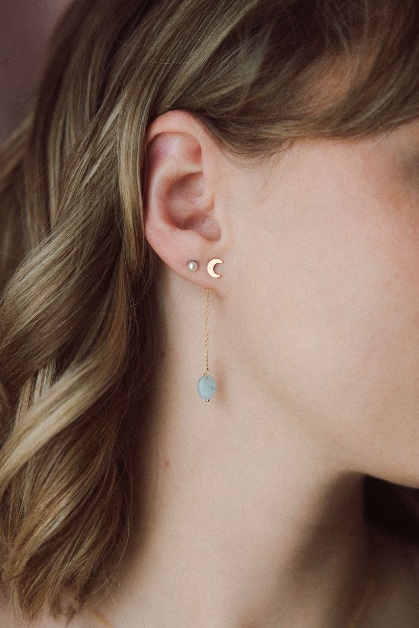 Mix & Match - Boucles d'oreilles Cœur d.or.é.mi