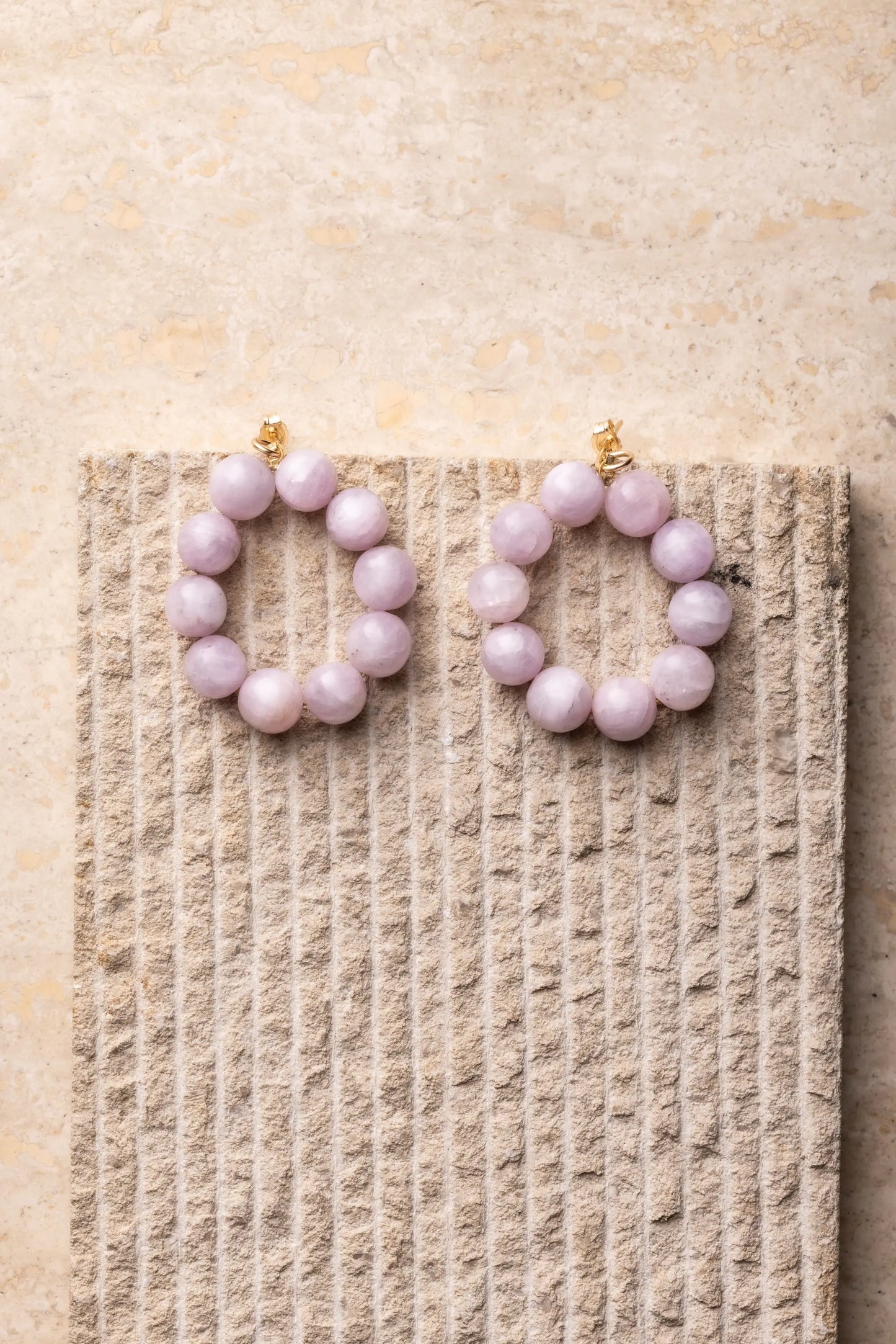 Boucles d'oreilles Lila d.or.é.mi