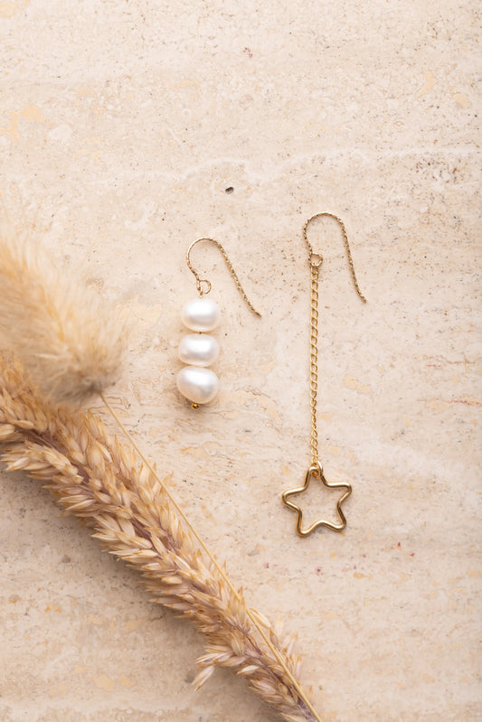 Boucles d'oreilles Stella d.or.é.mi