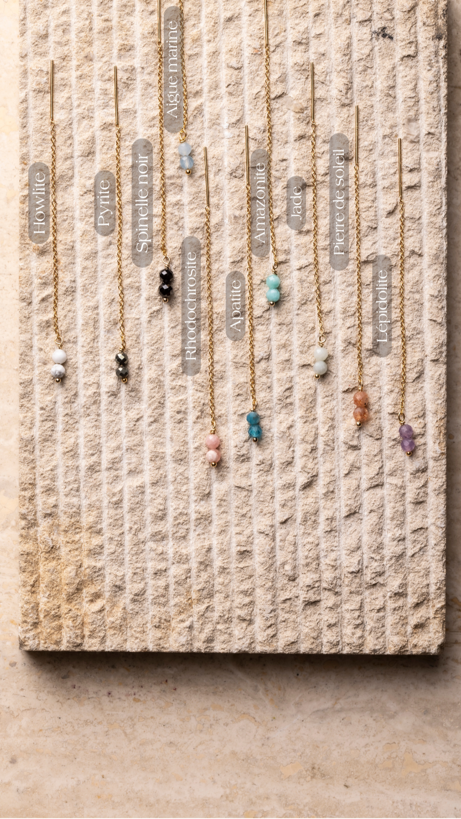 Boucles d'oreilles Harmonie