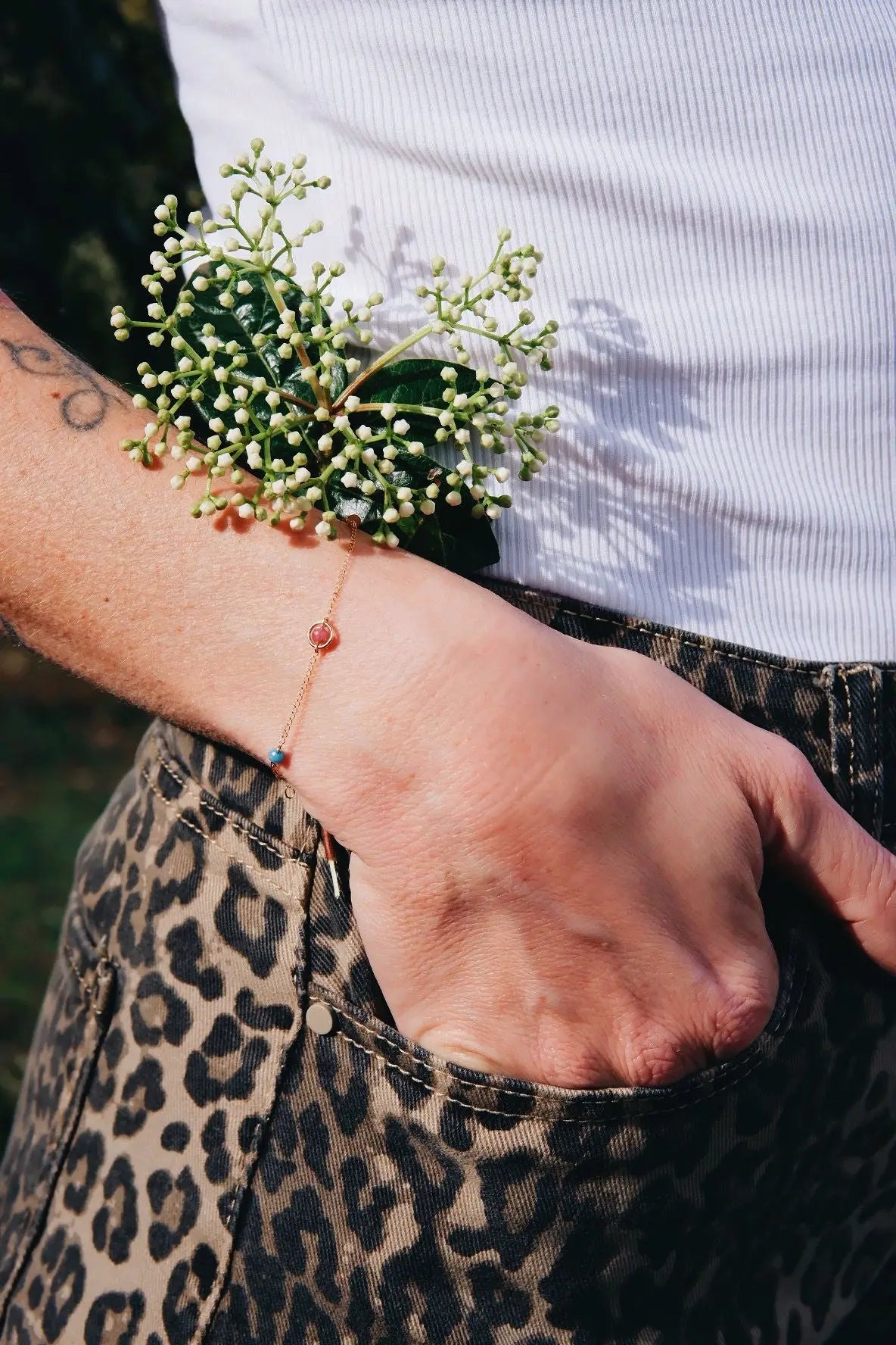 Bracelet fin coloré