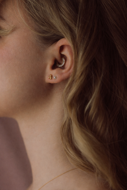 Mix & Match - Boucles d'oreilles Trio d.or.é.mi