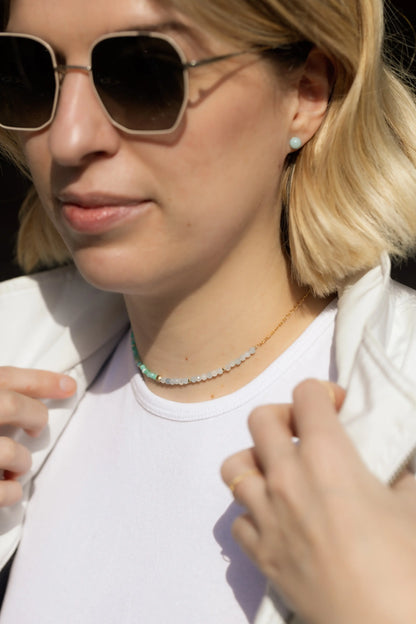 Collier Mermaid Water porté