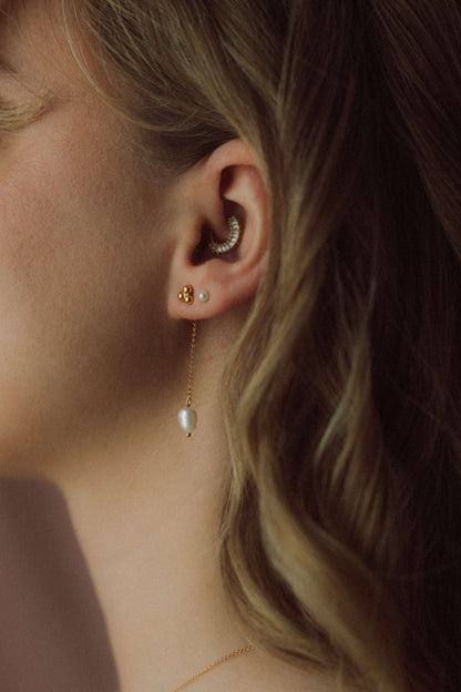 Mix & Match - Boucles d'oreilles Cœur d.or.é.mi