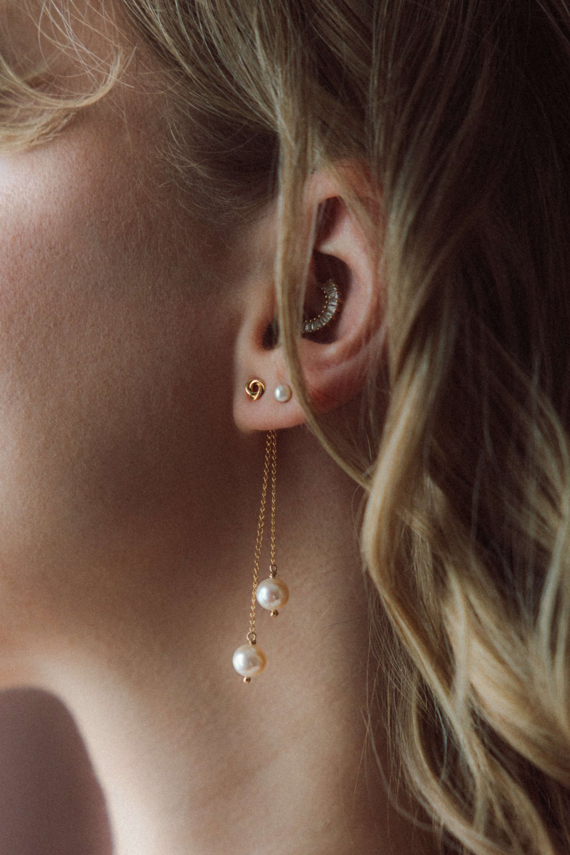 Mix & Match - boucles d'oreilles Ronde d.or.é.mi