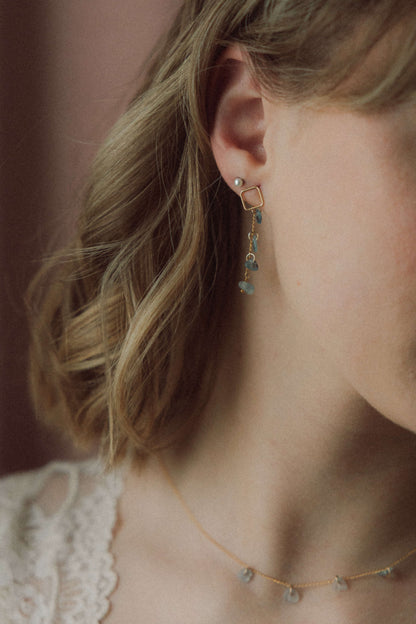 Mix & Match - Boucles d'oreilles Cœur d.or.é.mi